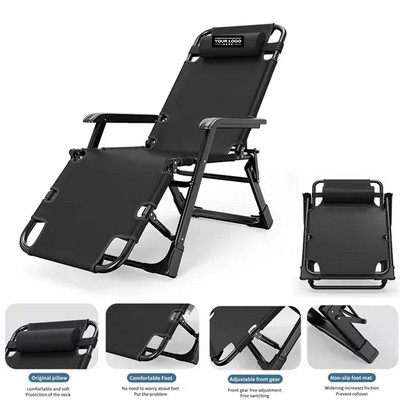 Folding Adjustable Lounge Beach Chair