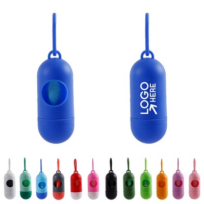 Pet Pooper Capsule Waste Bag With Dispenser