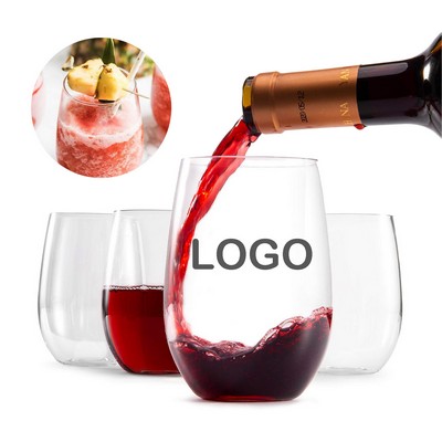 Ruby Wine Glass