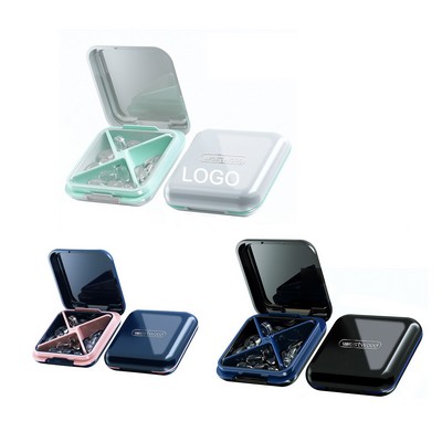 Four Compartment Pill Box