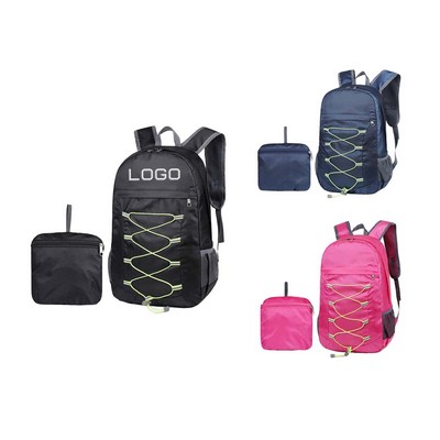 Portable Travel Water Resistant Sports Foldable Backpack