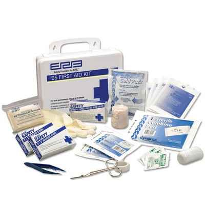 Premium ANSI 25 Person Plastic First Aid Kit