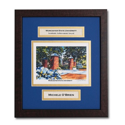 Custom Framed Achievement Award