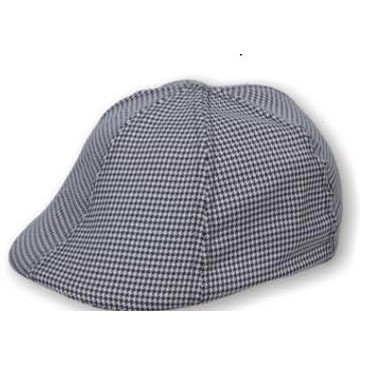 Houndstooth Duckbill Driver's Cap