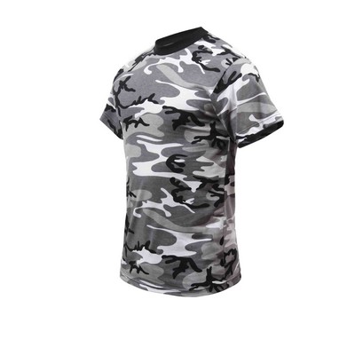 Kid's City Camouflage Military T-Shirt (XS to XL)