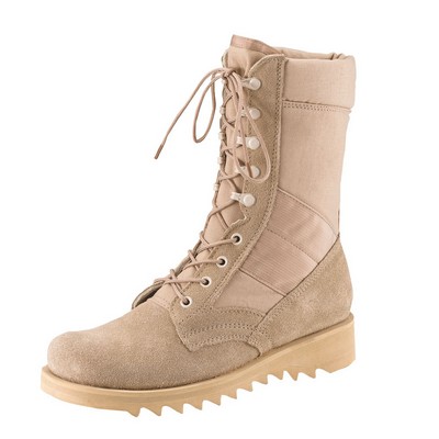 GI Type Desert Tan Ripple Sole Jungle Boots