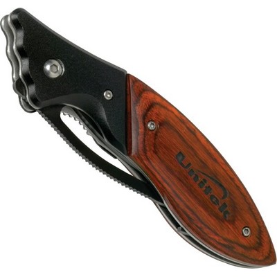 Trail Wood Folder Knife