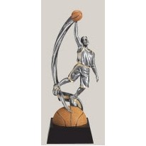 8" Male Basketball Motion Xtreme Resin Trophy