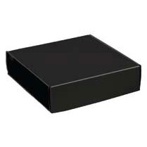 Black Gloss Corrugated Mailer Box (12"x12"x3")