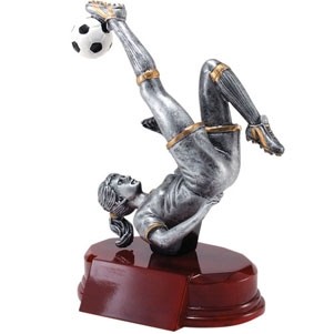 Soccer, Female - Resin Figures - 5-1/4"