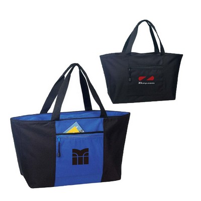 Jumbo Zipper Tote Bag