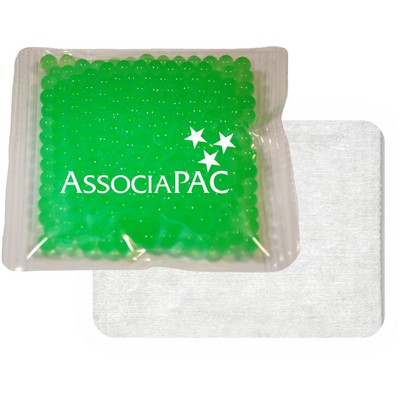 Cloth-Backed, Gel Beads Cold/Hot Therapy Pack (4.5"x 4.5")