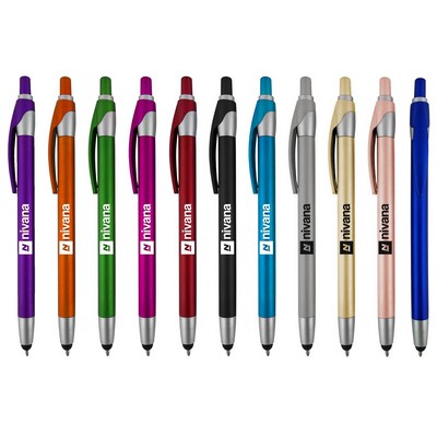 Slim Jen Metallic Stylus Pen