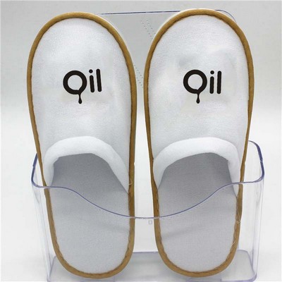 Disposable Non-Woven Closed-Toe Hotel Slipper