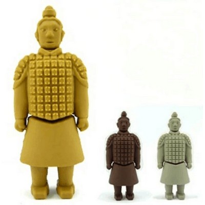 4 GB Terra-Cotta Warriors Shaped Flash Drive