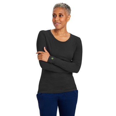 Healing Hands - Knits - Women's Pocketless Melissa Long Sleeve Underscrub Tee