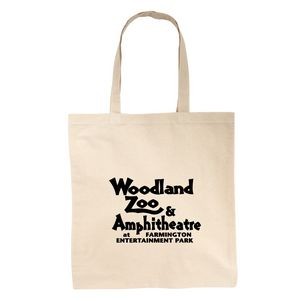 Cotton Canvas Tote Bag - 6 Oz.