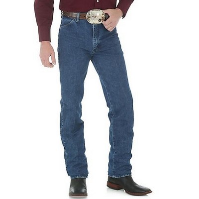 Wrangler® Cowboy Cut® Men's Stonewashed Blue Slim Fit Jeans