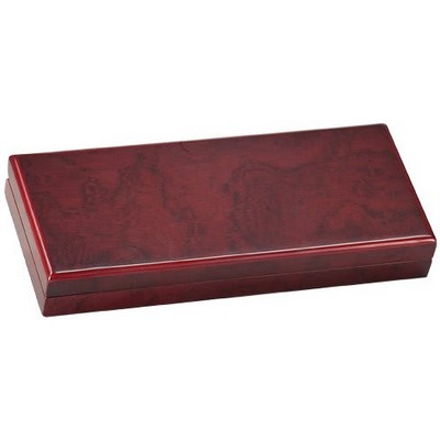 8.75" x 3.75" Rosewood Finish Gift Box