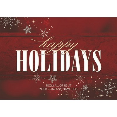 Boldly Delicate Holiday Greeting Cards