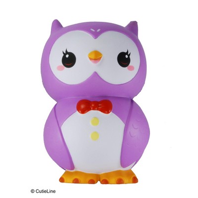 CutieLine Slow Rising Scented Purple Owl Squishy