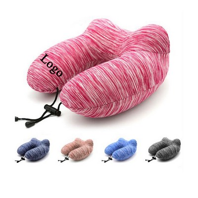 Travel Inflatable U-Shaped Pillow