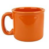 15 Oz. Orange Yosemite Campfire Mug