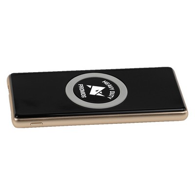 Hawthorn Silver or Gold Wireless Charger 5000mAh Power Bank-5000mAh