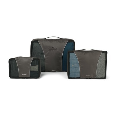 Samsonite 3 Piece Packing Cube Set - Charcoal