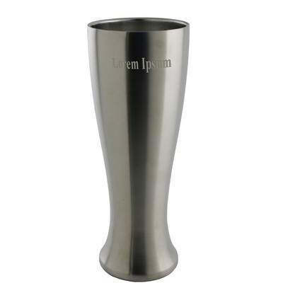 16 Oz. Sera™ Stainless Steel Pilsner Glass