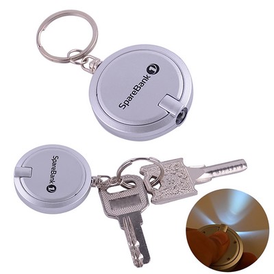 Round Led Key Chain