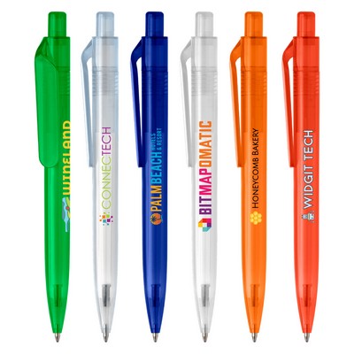 Aqua Click - RPET Recycled Plastic Pen - ColorJet