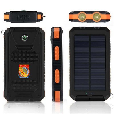 10000 mAh Solar Power Bank