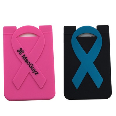 Two-tone Awareness Card Phone Wallet