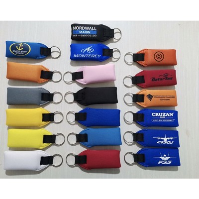 Floating Neoprene Keychains