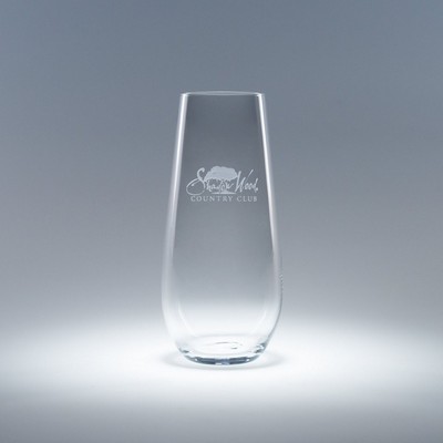 7.75 Oz. Elite Stemless Flute Glass