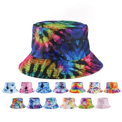 Cotton Tie Die Bucket Hat