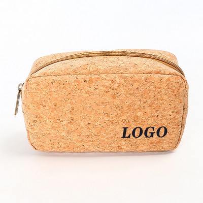 Natural Cork Makeup Bag