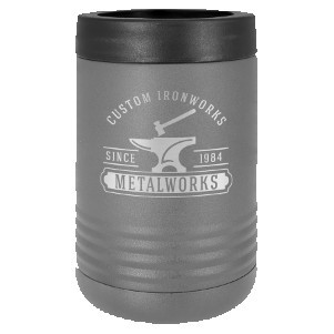 Polar Camel Dark Gray Stainless Steel Beverage Holder