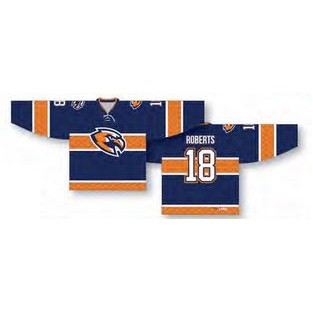 Pro Cut Center Stripe Hockey Jersey w/Lace Up Collar