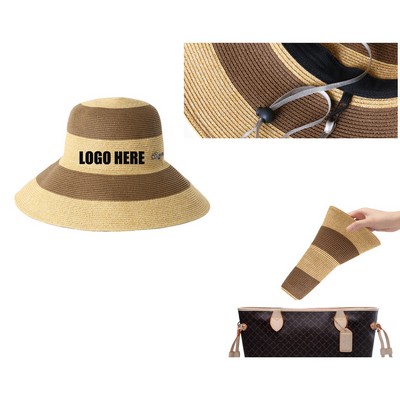 Double Color Beach Straw Hat