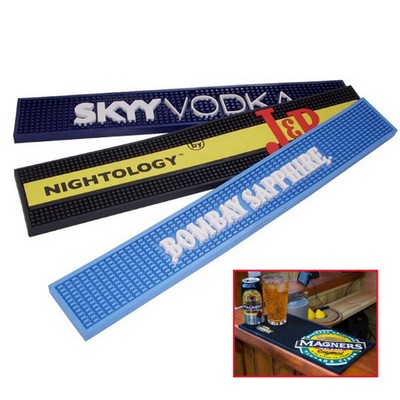 Customizable Square PVC Bar Rail Mat