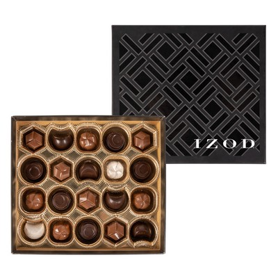 Gourmet Chocolate Truffles Gift Box - 20 pc