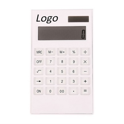 12 Digits Ultrathin Desk Solar Power Calculator