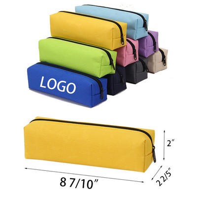 Waterproof Zipper Pencil Case & Bag