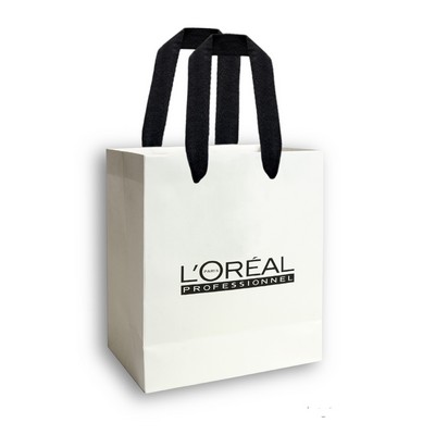 White Kraft Euro-Tote Bag (12''x4.75''x15'')