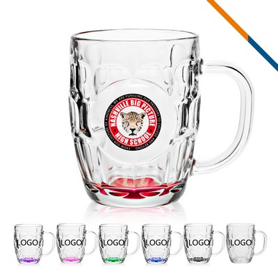 Eudora Glass Beer Mugs - 20 Oz.