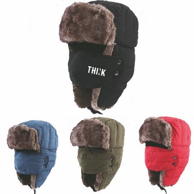 Winter Trapper Hunting Hat Ear Flap