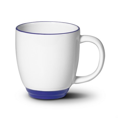 White Two-Tone Ceramic Mug 14oz