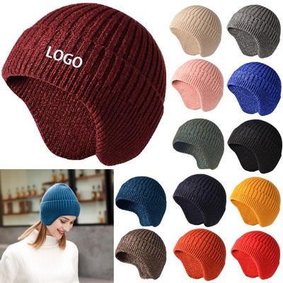 Winter Knitted Unisex Beanie Hat